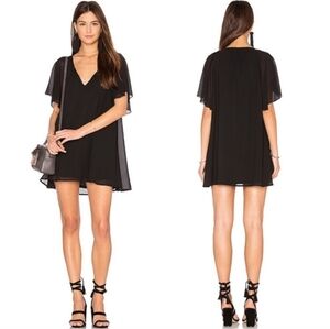 SHOW ME YOUR MUMU Juana tassel black tunic‎ dress Size Small